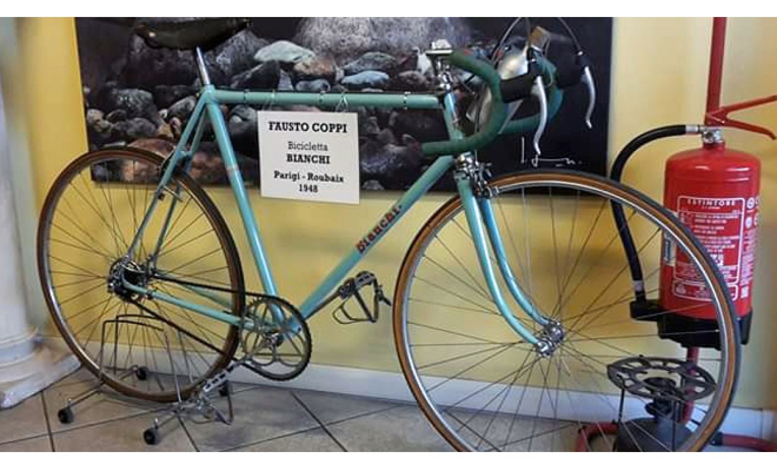 SANTA MARIA DI SALA, RITROVATA LA BICI SPARITA DI COPPI. GALLERY