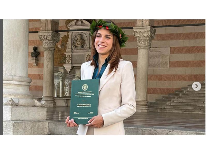 SARA CASASOLA, DALLA LAUREA IN MATEMATICA ALL'AMSTEL E... AL SOGNO DEL TOUR