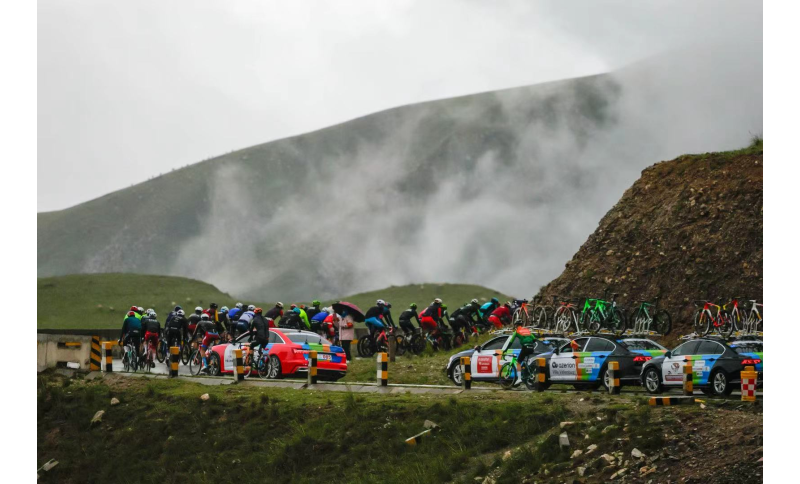Bagatin wins solo at Qinghai Lake before weather stops race