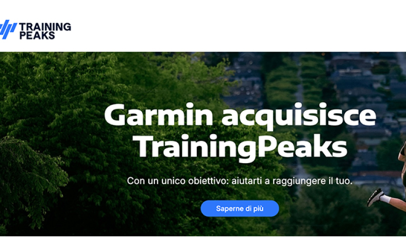 Garmin acquires training platforms TrainingPeaks and TrainHeroic