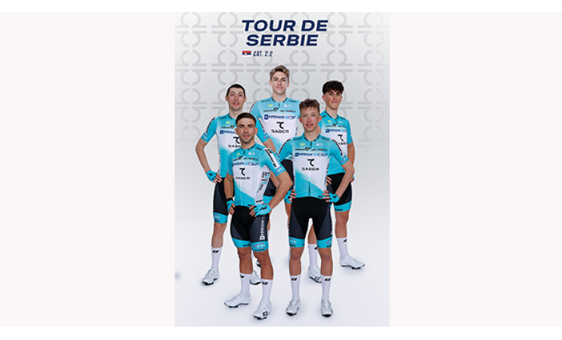 BARDIANI-CSF 7 SABER. CINQUE ATLETI AL VIA DEL TOUR DE SERBIE