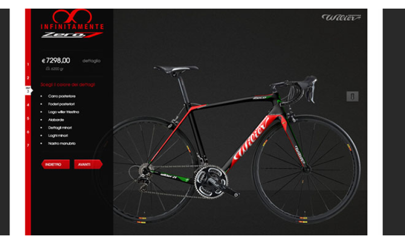 wilier infinitamente