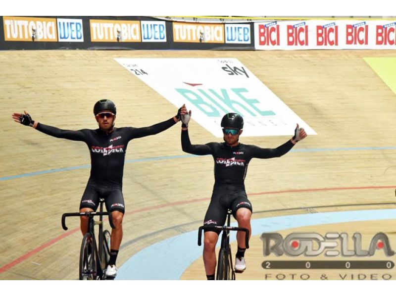 Gabriele Raco ASSOLUTI. Consonni e Lamon tricolori bis nel Madison