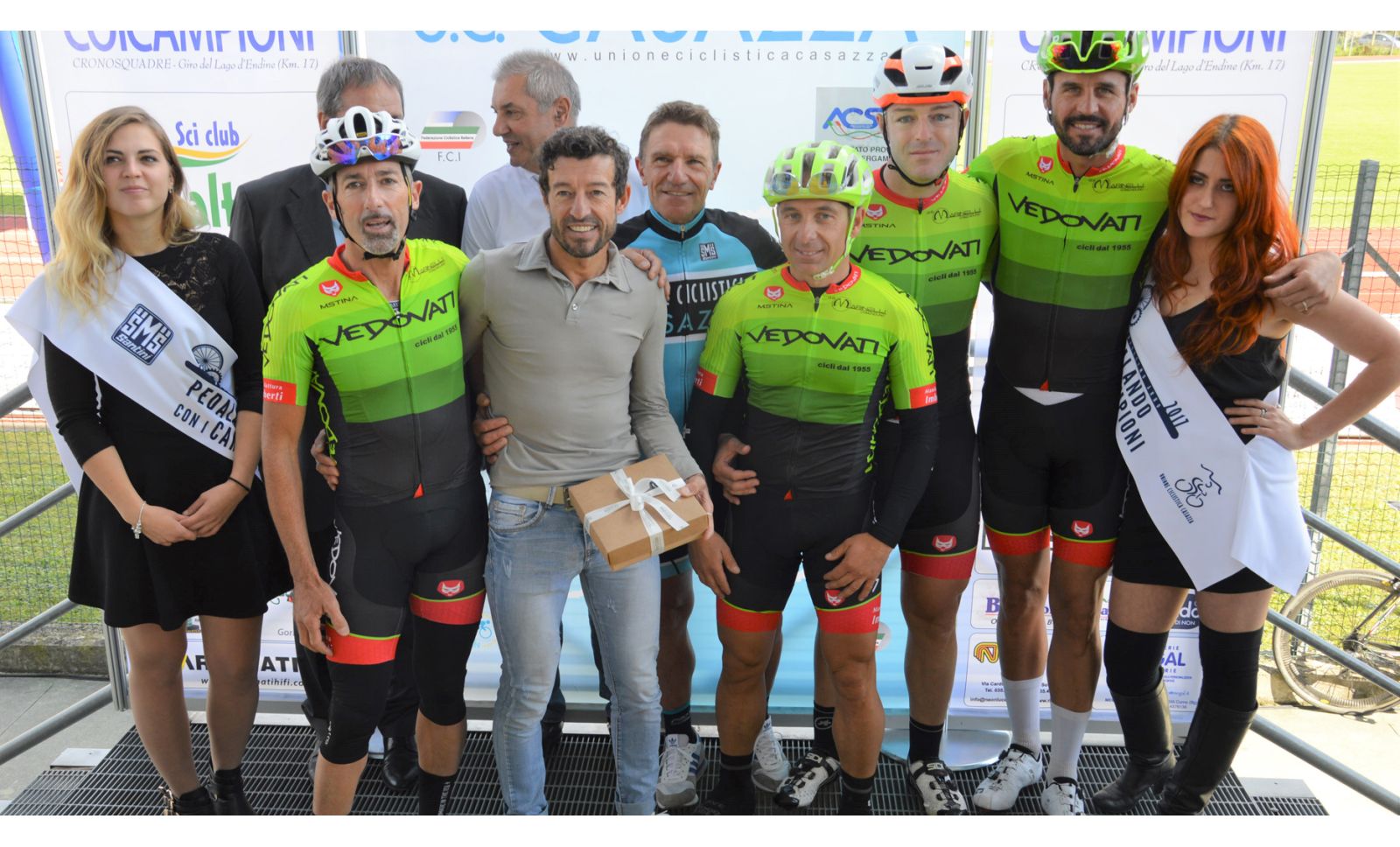 PEDALANDO CON I CAMPIONI. Paolo Lanfranchi vince la 12° edizione