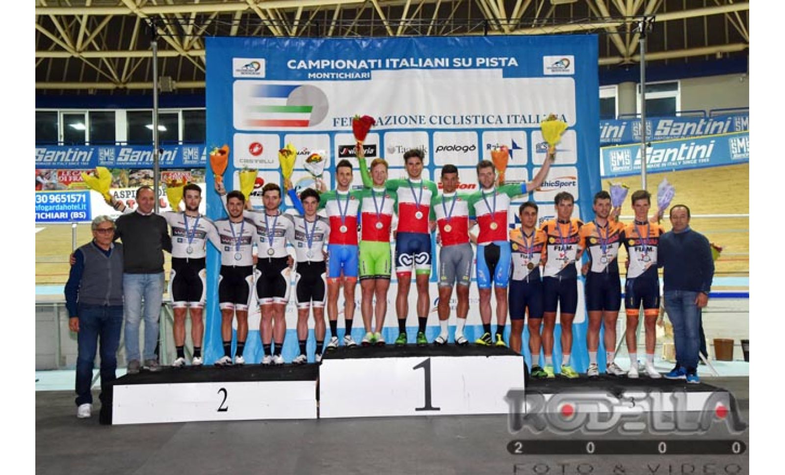 Gabriele Raco ASSOLUTI. Consonni e Lamon tricolori bis nel Madison