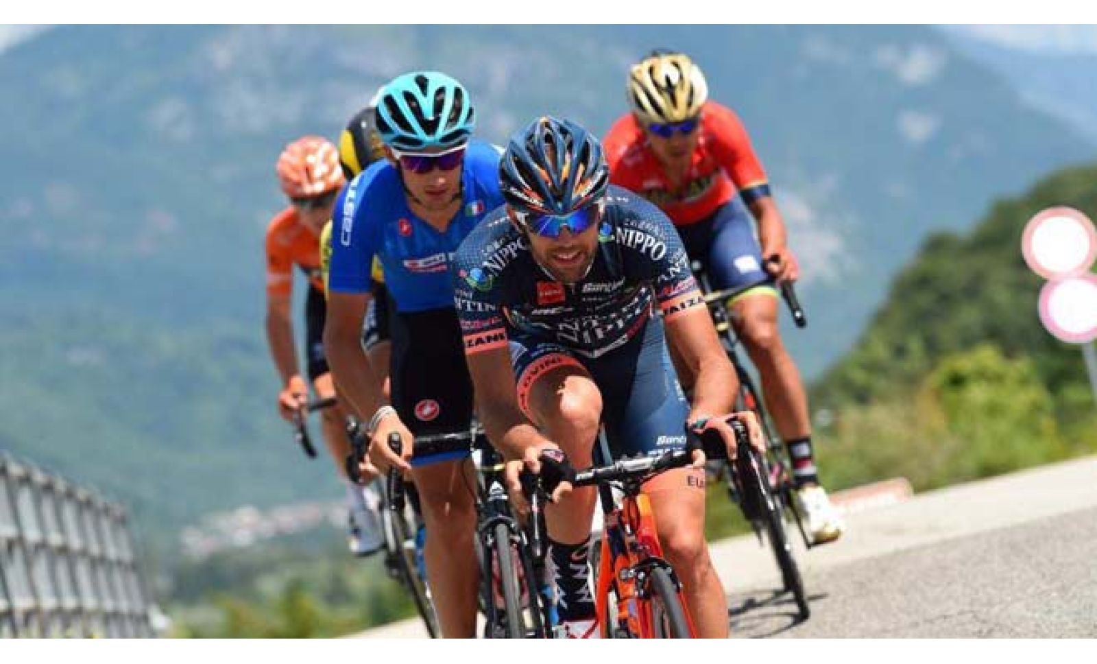 Bidon Vélo Elite – Amore & Vita Prodir – Blanc – Récolte Sur Le Giro Ou Tour De France