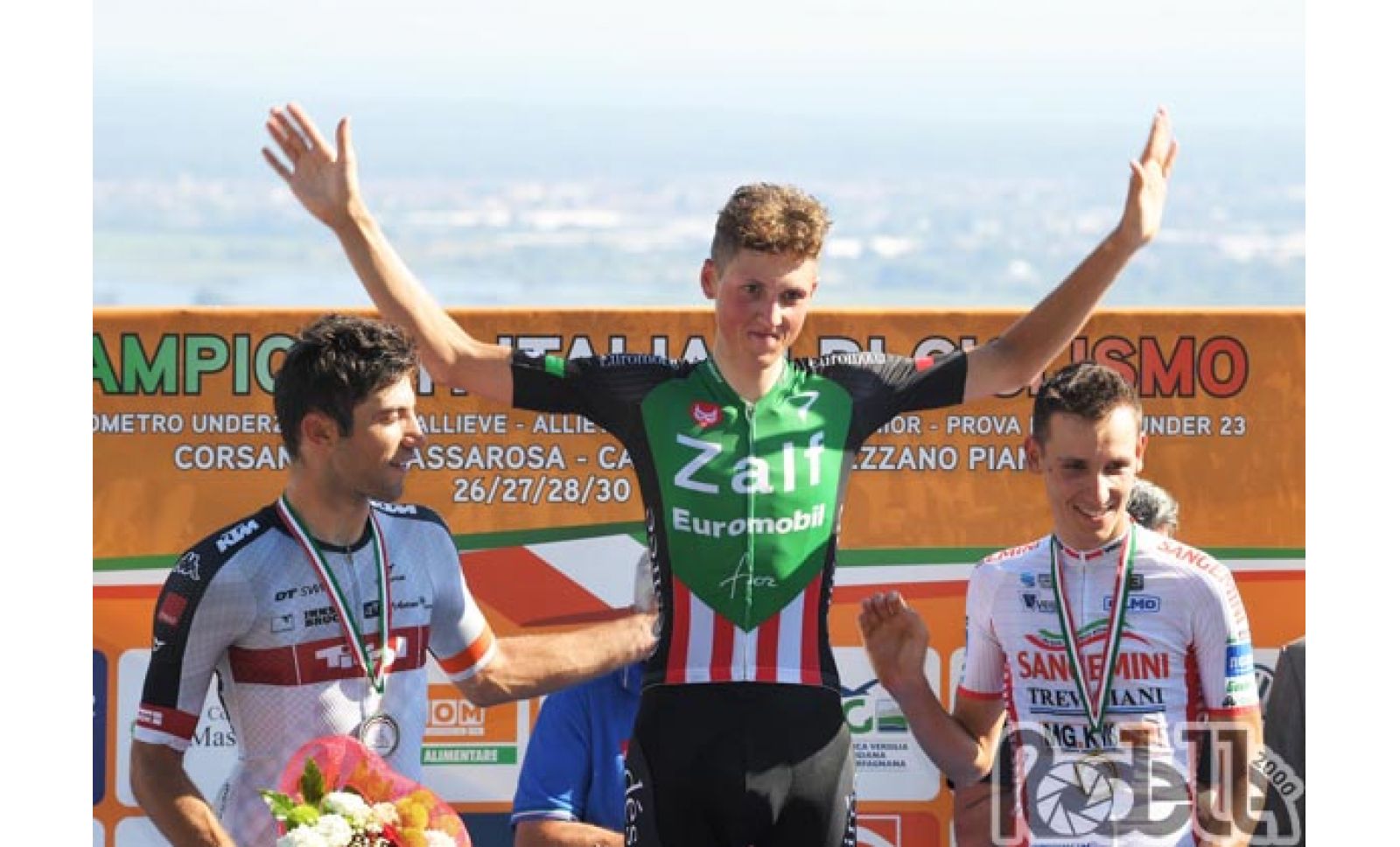 TRICOLORE U23. MARCO FRIGO (ZALF) CAMPIONE D'ITALIA