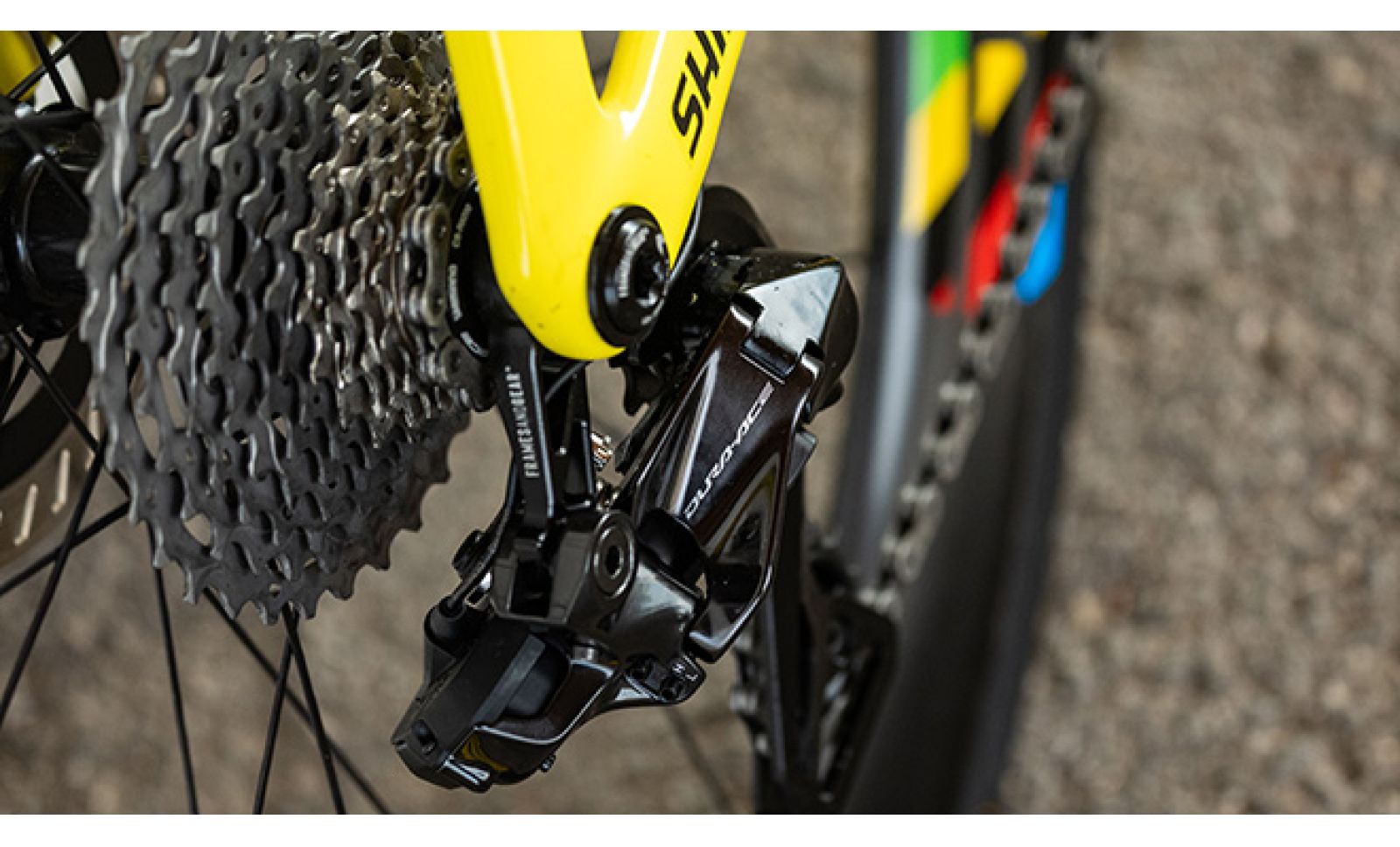 Decalcomanie ricambio forcella Colnago Star, Force o Flash Carbon un
